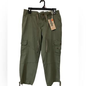 Dockers Women's Green Cargo Capris